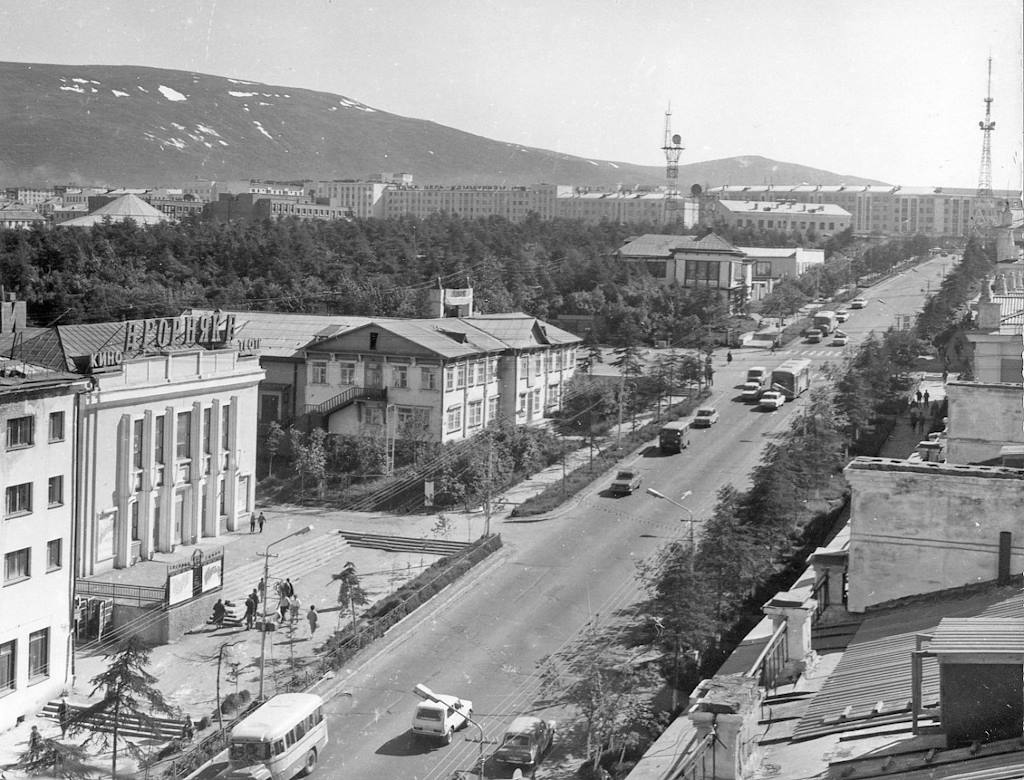 Магадан 1950 года